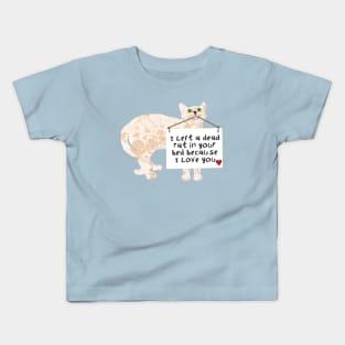 Cat's Valentine Kids T-Shirt